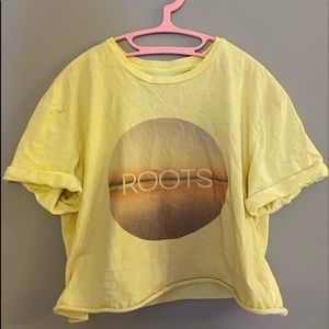 Roots cropped tshirt